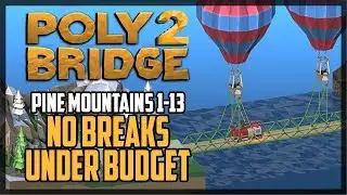 Poly Bridge 2 Level 1-13 Redraw Solution