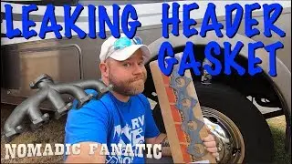 Manifold Header Exhaust Leak Repair on V10 F53 Chassis