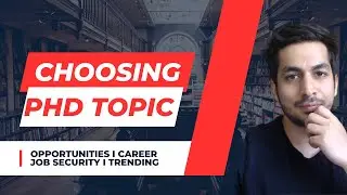 Best PhD Topic I Opportunities I Career I Research
