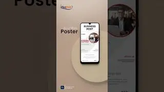 Social media Poster Design in #photoshop |#photoshopeffects  | #effectshorts | #ideahub