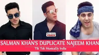 Salman khan Duplicate Tiktok Videos|Najeem Khan
