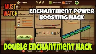 Shadow fight 2 | How to Hack Double Enchainments and boost enchainment power.Works on any vesion.