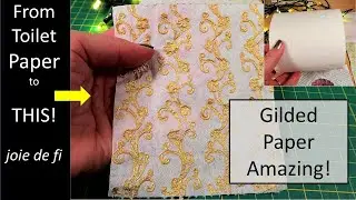 TOILET PAPER TRANSFORMATION 😮 Luxury Effect ⭐ Junk Journal Tutorial