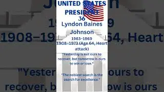 36 PRESIDENTS' QUOTES (2024)