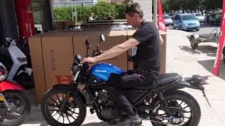 οδήγησα το νέο HONDA CL500 μοντέλο 2023 (scrambler)