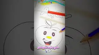 تعليم حرف A بطريقة سهلة  /learn letter A