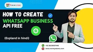 How to Create Profile For Free WhatsApp Business  API |(Hindi) | Get Blue Tick Message With Button