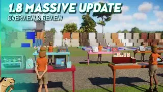 1.8 Update ALL NEWS  - Massive Update with countless new pieces! Planet Zoo Update 🚀