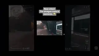 The shotgun meta in warzone 💀 go check out the full vid ok my channel!