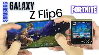 Samsung Galaxy Z Flip 6 Fortnite Mobile Gaming Review Snapdragon 8 Gen 3 | FPS & Battery Drain test