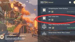 Syair untuk kota Genshin Impact