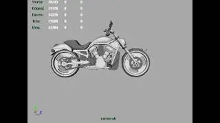 3D Bike modelling in Maya