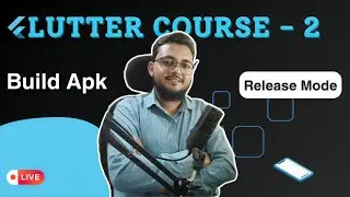 how to Build apk and run in release mode in flutter || Let's Flutter it part - 2