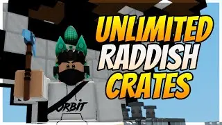 HOW TO MAKE OP RADISH CRATES FARM in Roblox Islands...