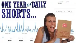 I uploaded a short every day for a YEAR (and a video every week) and this is the result...