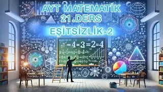 AYT MATEMATİK 21.DERS EŞİTSİZLİK-2 KONU ANLATIMI VE SORU ÇÖZÜM #ayt #ösym #youtube #anasayfadayız