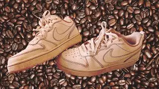 I Tried dyeing my Shoes with COFFEE *Did it actually Work ? *