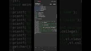 How To Identify Students Information In C-Programing | 