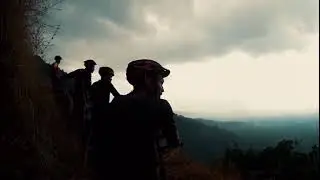 Keindahan alam Ponorogo di lihat dari lereng Gunung Mbodro