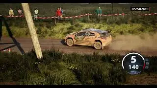 Rally LATVIA EA WRC24  gameplay keyboard setup