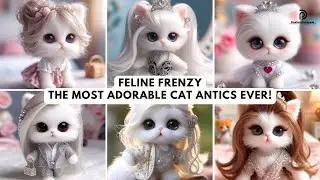 Feline Frenzy The Most Adorable Cat Antics Ever!