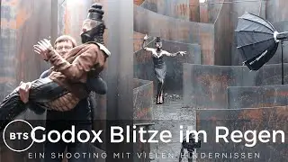 Godox Blitze im Regen, die Natur ist auch mal gegen Fotografen