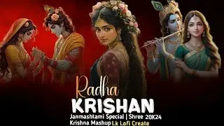 Radha Krishna Lofi Mashup Slowed reverb song Lk Lofi Create 2024