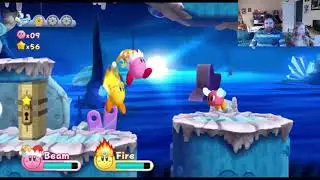 Kirby's Return To Dream Land (Wii) | WORLD ONE STAGE THREE | PLISKIT AND EVIE CHAN