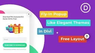 How to create a Fly-In Popup like Elegant Themes in Divi