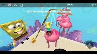 Играю в игру Спанч Боб и после неё игра заключённых, Roblox spaegebob obby , prison Tycoon!