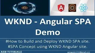 AEM SPA #5 | WKND Angular SPA Demo site