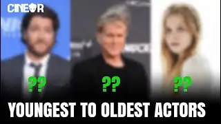 Youngest Up To Oldest Sonic Movie Actors!