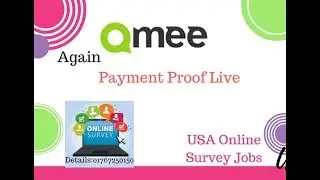 Again Success From Qmee Best Survey Site || Payment Proof Live Instant Via Paypal ||