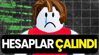 ROBLOX'da 500.000 HESAP ÇALINDI.. (Size Oyun Yasakken)