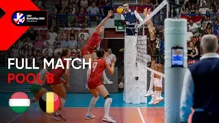 Full Match | Hungary vs. Belgium - CEV EuroVolley 2026 | Qualification Phase W | Pool B