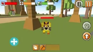 Survive on a cube island demo