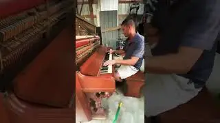 100 year old piano
