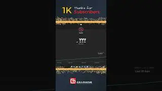 Graphinir 1K Subscribers Completed | Motivational Poem #shorts #1k #1000subscriber