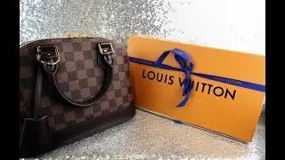 Louis Vuitton Unboxing - Alma BB Damier Ebene