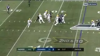 Aaron Rodgers Throws A 54 Yard Touchdown To Tonyan (Packers vs Seahawks)
