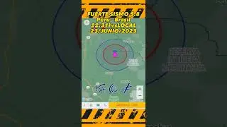 FUERTE SISMO 5.8 PERÚ - BRASIL ONDA SÍSMICA