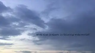 What Else Is There In This Big Wide World? (lyric video) - original song || Apple J
