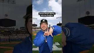 Shohei Ohtani signing with the Dodgers be like😂⚾️