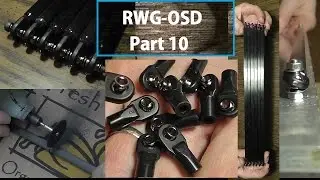 RWG OSD #10 Making The Diagonal Push Rod Arm's! OverSize Delta 3D Printer Build.