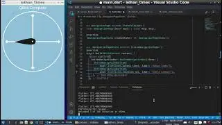 Adhan_Times App with Flutter Part 5 ButtomNavigationBar