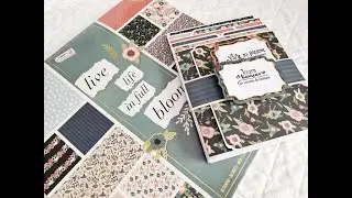 🌺TUTO 2🌺MINI ALBUM INSOLITE TERMINE AVEC UN BLOC DE CHEZ ACTION #scrapbooking #tutorial #action