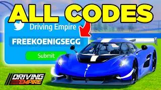 EVERY WORKING CODE In Roblox Driving Empire! (Summer 2026)