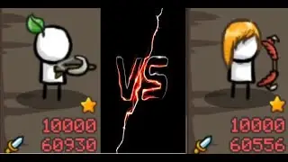 GROW CASTLE - Sniper level 10.000 VS Dark Bow Master level 10.000
