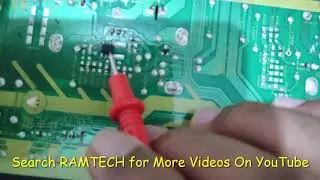 How works Panasonic 32 inch LED TV L32E3D power supply TNPA5364