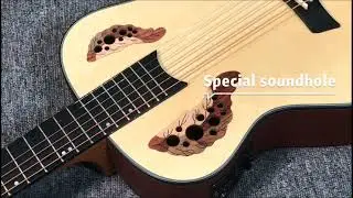 Гитара электроакустическая 3/4 Deviser LS-170N-EQ (36 дюйма) (презентация)